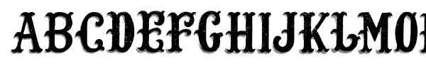 Lost Saloon font preview